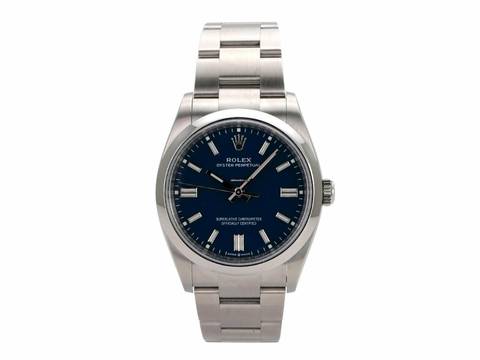  Rolex Oyster Perpetual 36 Ref. 126000 Med Blue </h1> 