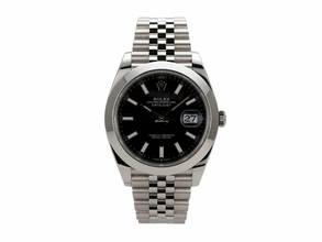 Thumbnail von Rolex Datejust 41 Ref. 126300 Edelstahl Schwarz Jubile-Band