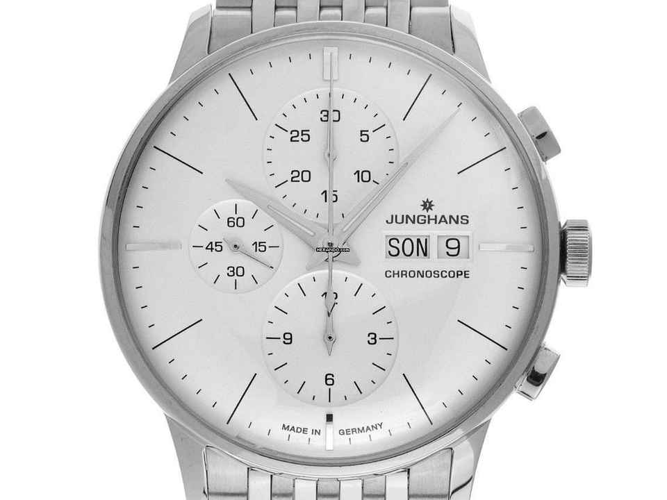  Junghans Meister Chronoscope Ref.027/4120.00 2020 Full Set wie Neu Vintage  