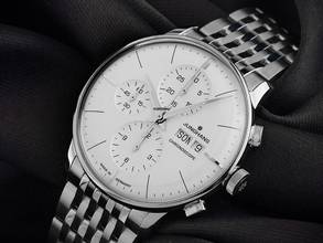 Thumbnail von Junghans Meister Chronoscope Ref.027/4120.00 2020 Full Set wie Neu Vintage