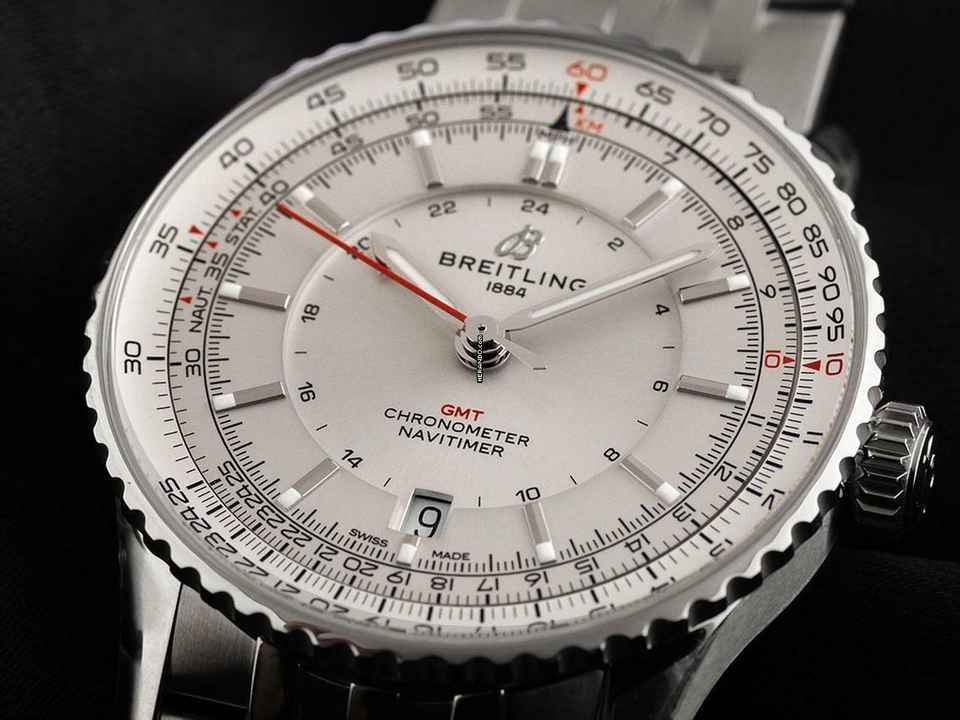  Breitling Navitimer GMT Automatic GMT Ref.A32310211G1A1 2025 Full Set Ungetragen 