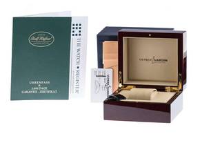 Thumbnail von Ulysse Nardin Marine Chronograph Ref.263-67 2010 Full Set wie Neu Vintage </h1>