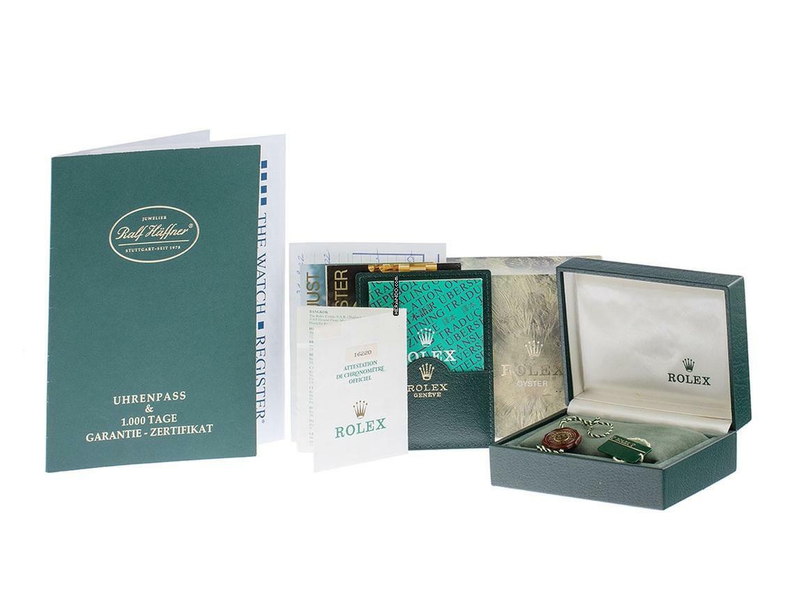 Rolex Datejust 36 Ref.16220 1993 Full Set sehr gut Vintage