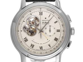 Thumbnail von Zenith El Primero Chronomaster Grande Chronomaster XXT Open Heart Ref.03.1260.4021/02.C505 2005 Full Set wie Neu Vintage </h1>