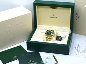 Thumbnail von Rolex GMT-Master II 116718ln Green Very Rare End Series - New Stickers Ita 2019 </h1>