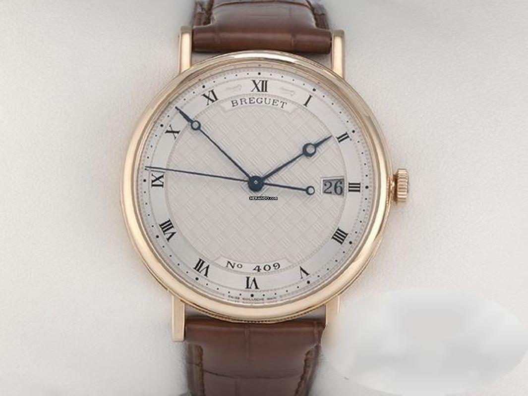  Breguet Classique 5177 38mm Rosegold 750 Automatik Gold Herren </h1> 