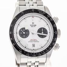 Thumbnail von Tudor Black Bay Chrono Jubilee – 41 White – 79360N – like NEW – 2023 Full Set