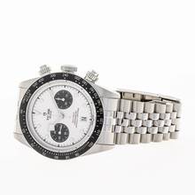 Thumbnail von Tudor Black Bay Chrono Jubilee – 41 White – 79360N – like NEW – 2023 Full Set