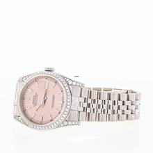 Thumbnail von Rolex Datejust 36 ICED OUT Pink – 1,66 Carat Diamonds aft. Mrkt. – 116200 – like NEW – 2016 Full