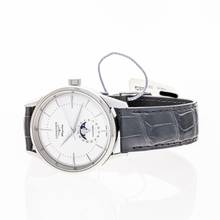 Thumbnail von Longines Heritage Moonphase Automatic 38.5 Mm White – L4.815.4.72.2 – NEW & UNWORN – 07/25 Full