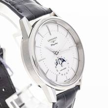 Thumbnail von Longines Heritage Moonphase Automatic 38.5 Mm White – L4.815.4.72.2 – NEW & UNWORN – 07/25 Full