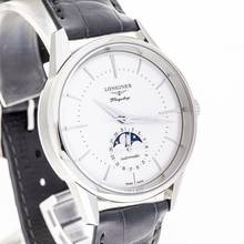 Thumbnail von Longines Heritage Moonphase Automatic 38.5 Mm White – L4.815.4.72.2 – NEW & UNWORN – 07/25 Full