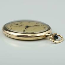 Thumbnail von Patek Philippe 18k Art Deco Frackuhr mit Saphir Crone Taschenuhr 1920 schöner Zustand