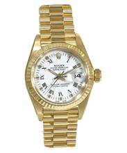 Thumbnail von Rolex Lady-Datejust 750er Gelbgold Ref. 6917 - Komplettrevision bei Rolex 07.2025 </h1>