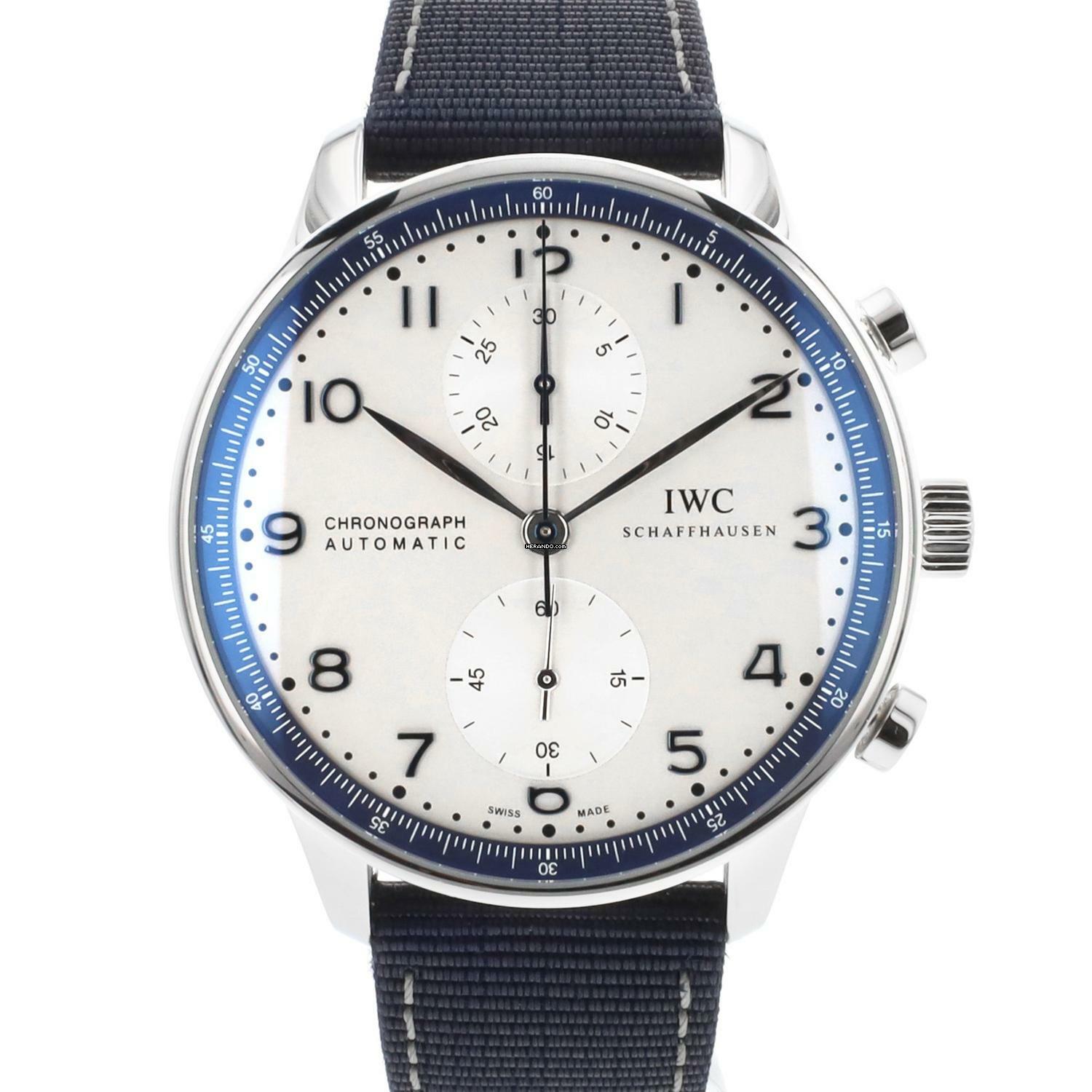 IWC Portugieser Chronograph Bucherer Blue Limited Edition