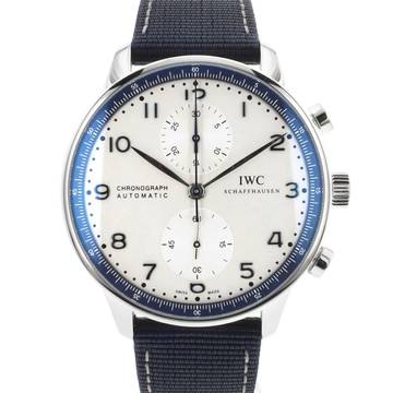  IWC Portugieser Chronograph Bucherer Blue Limited Edition  