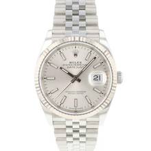 Thumbnail von Rolex Datejust 36 Fluted Jubilee Silver Dial </h1>