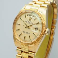 Thumbnail von Rolex Day-Date 36 Bark 1807 Gold 18k/750 Box + Papiere 1971/1972 RARE