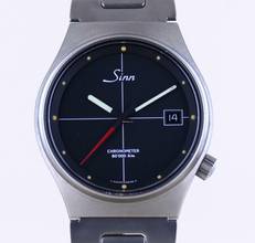 Thumbnail von Sinn 244 Ti Chronometer Crosshair ETA Date Top Tritium 80'000 </h1>