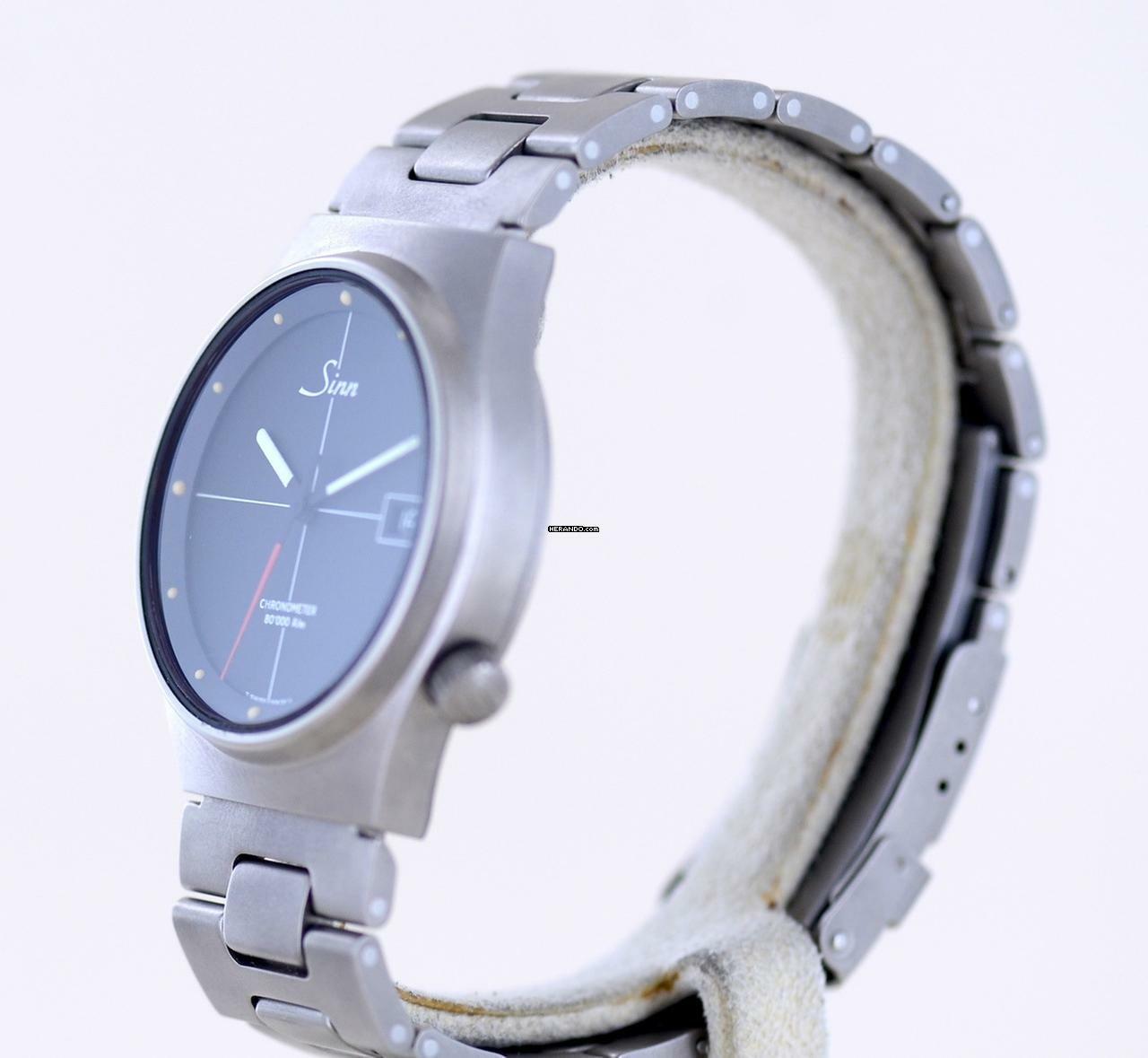  Sinn 244 Ti Chronometer Crosshair ETA Date Top Tritium 80'000 </h1> 