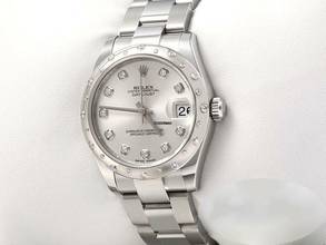Thumbnail von Rolex Datejust 31 31mm Medium 178344 2017 Stahl Weissgold 750 Diamanten Automatik Stainless Steel 18kt White Gold Oyster-band Chronometer