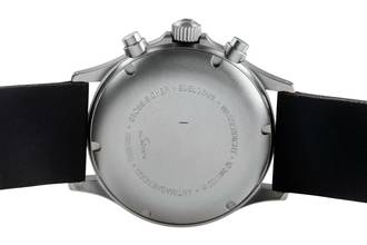 Thumbnail von Sinn 358 Flieger Day-Date Chronograph Black Dial Stahl Automatik Ref. 358