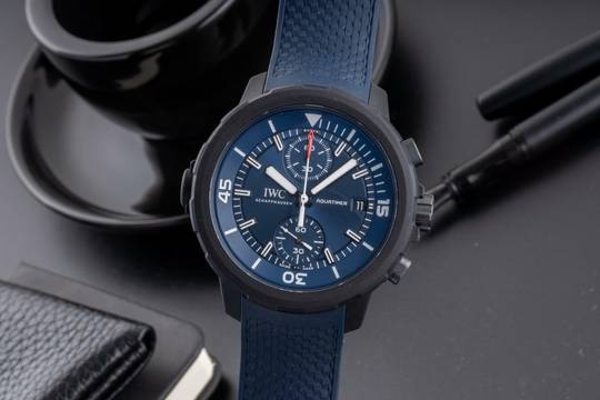  IWC Aquatimer Chronograph Laureus Sport For Good Chronograph Automatik Ref. IW379507 B&P  