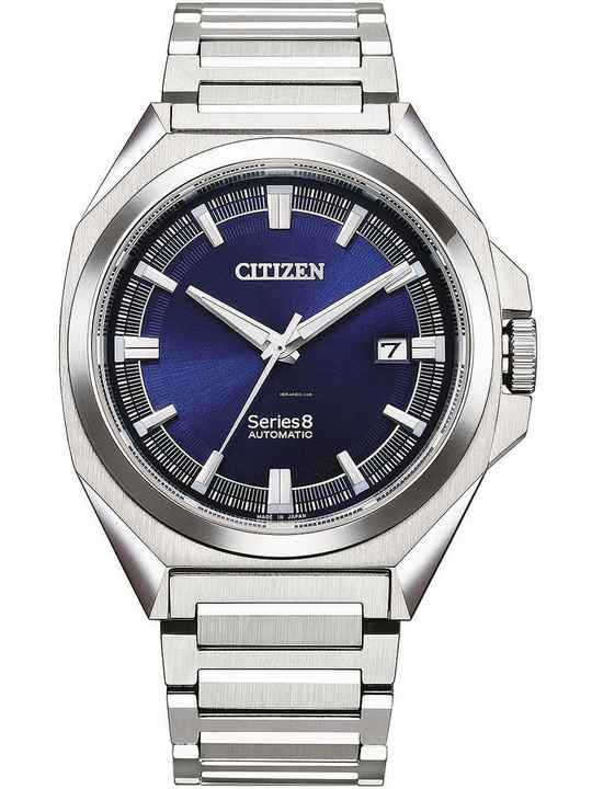  Citizen NB6010-81L Series 8 Automatik Herrenuhr 40mm 10ATM  