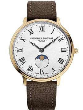  Frederique Constant Classics Moonphase FC-206RS3S5 Herrenuhr Classic Moonphase 38mm 5ATM 