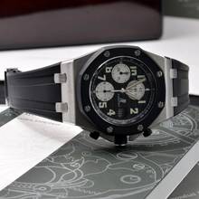 Thumbnail von Audemars Piguet Royal Oak Offshore Chronograph 42MM Gommino 25940SK Full Set Like NEW 2007’s </h1>