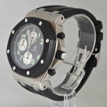 Thumbnail von Audemars Piguet Royal Oak Offshore Chronograph 42MM Gommino 25940SK Full Set Like NEW 2007’s </h1>
