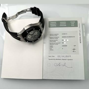  Audemars Piguet Royal Oak Offshore Chronograph 42MM Gommino 25940SK Full Set Like NEW 2007’s </h1> 