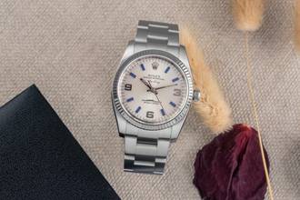 Thumbnail von Rolex Air King Stahl / Weissgold Automatik Herren Oyster Ref.114234 Papiere 2008