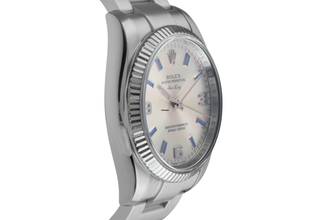 Thumbnail von Rolex Air King Stahl / Weissgold Automatik Herren Oyster Ref.114234 Papiere 2008