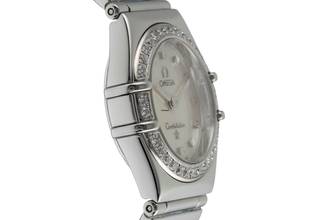 Thumbnail von Omega Constellation Ladies Stahl Quarz MOP Diamonds Damen Ref. 1460.75.00 895.1243