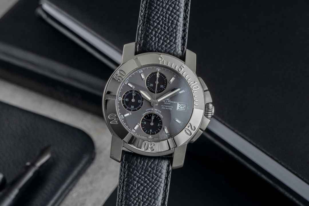  Baume & Mercier Capeland Chronograph Stahl / Titan Automatik Herren Ref. 65390  