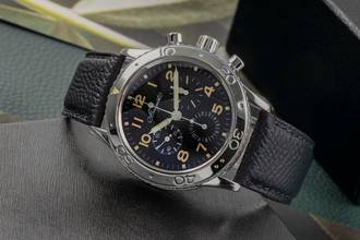 Thumbnail von Breguet Type XX - XXI - XXII Aeronavale Chronograph Stahl Automatik Ref. 3800