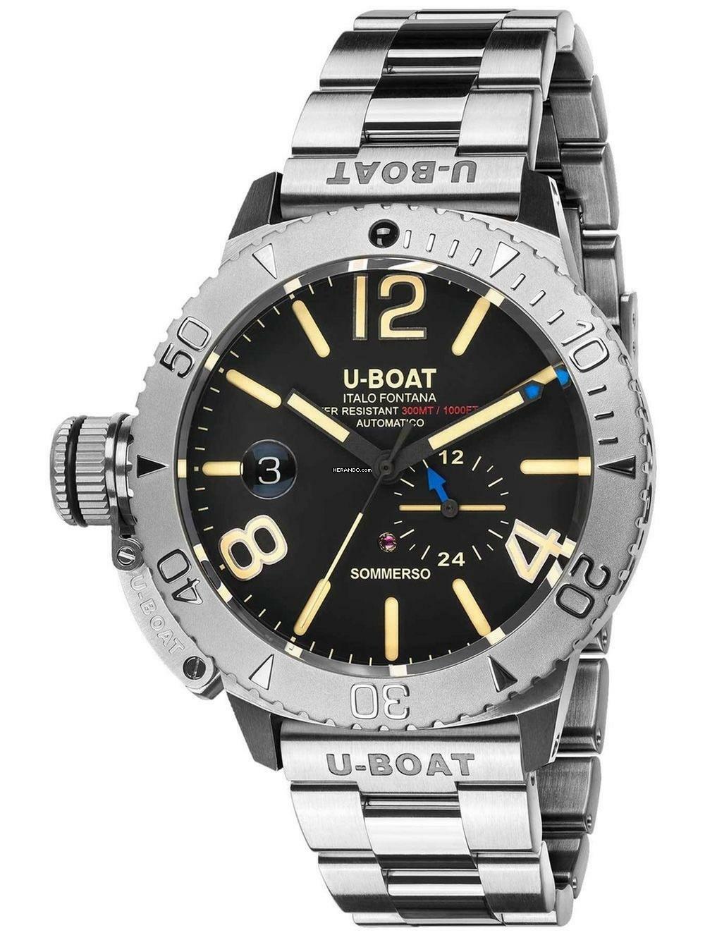  U-Boat 9007/A/MT Sommerso Automatik Herrenuhr 46mm 10ATM 