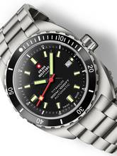 Thumbnail von Swiss Military SMA34100.01 Diver Titanium Automatik Herrenuhr 42mm 30ATM