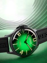 Thumbnail von U-Boat 9503/A Darkmoon Green PVD Soleil Herrenuhr 40mm 5ATM