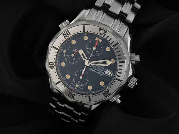  Omega Seamaster Diver 300 M Ref.2598.80.00 1997 Full Set sehr gut Vintage  