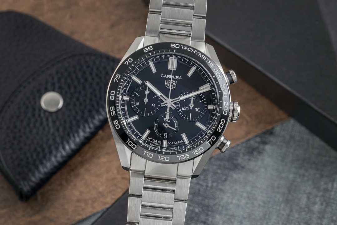  TAG Heuer Carrera Chronograph Automatik Herrenuhr CBN2A1B.BA0643 B&P 2020  