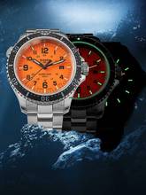 Thumbnail von Traser H3 109381 P67 T25 SuperSub Orange Herrenuhr 46mm Taucheruhr 50ATM