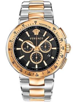  Versace VFG100014 Mystique Chronograph Herrenuhr 44mm 5ATM 