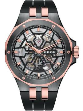  Edox 85303-357GR-NRN Delfin Mecano Automatik Herrenuhr 43mm 20ATM 