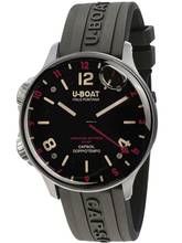 Thumbnail von U-Boat 8839 Capsoil Doppiotempo SS GMT Herrenuhr 45mm 10ATM