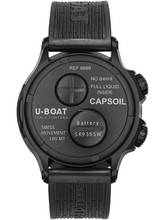 Thumbnail von U-Boat 8889 Capsoil Doppiotempo DLC GMT Herrenuhr 45mm 10ATM