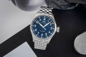 Thumbnail von IWC Große Fliegeruhr Big Pilot Edelstahl 43 Automatik Herrenuhr Ref. IW329304 Box & Papiere 2021