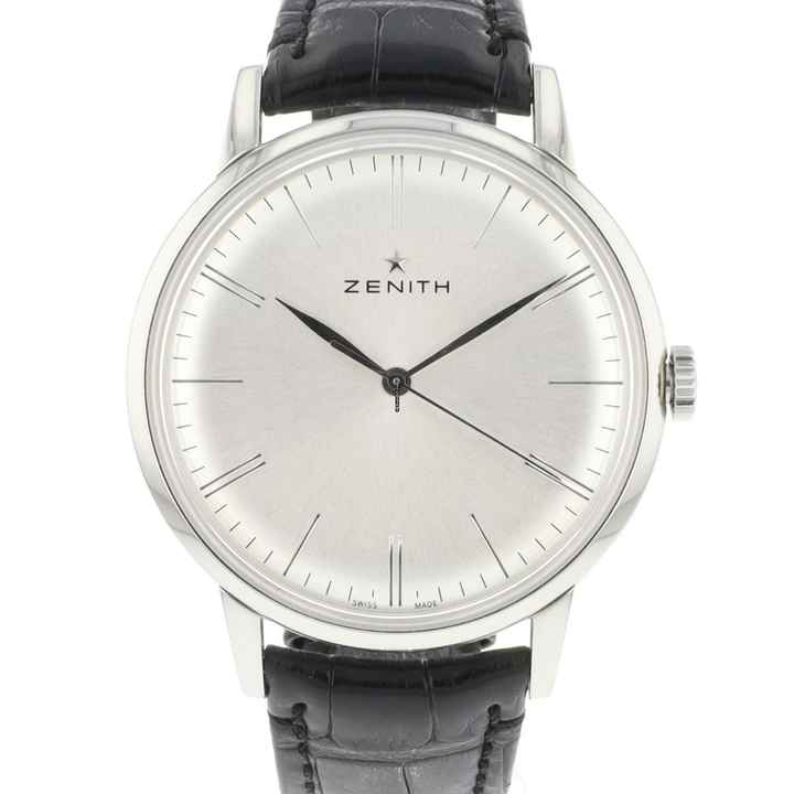  Zenith Elite 6150 42MM Silver Dial 