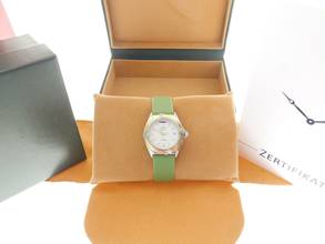 Thumbnail von Breitling Callisto 34 mm Stahl Gold Herrenuhr im Top Zustand mit neuem Lederband